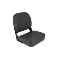 Springfield 1040624 Economy Coach Charcoal Fold Down Seat 5x5 Boat Marine