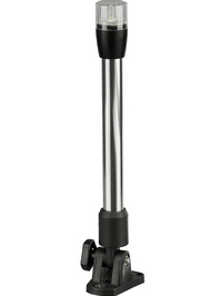 Marpac 7-51598 All Round Light Folding Led 10.5" Anodized Aluminum Pole Adjust