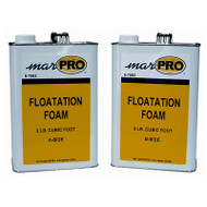 Marpac 6-7562 Foam Kit 2 Gallon 2# Marpro Floatation Bonds Wood Metal Fiberglass