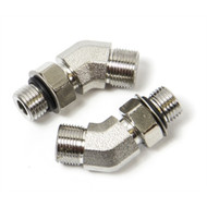 Elbow Fitting 45D Orb Boat Hydraulic Steering Seastar HF6011 Teleflex Dometic