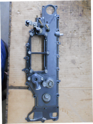 2022 F200XCA Yamaha F150-F175-F200 OEM Exhaust Outer Cover 6DA-41113-00-9S