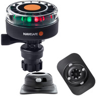 Navisafe Navilight 2NM Tricolor w/Navimount Base/RIB Mount Black 340KIT2 Marine