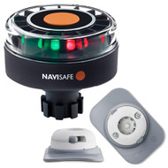Navisafe Navilight Tricolor 2NM w/Navibolt Base & RIB Mount White 342KIT4 Marine