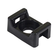 100PACK Pacer Screw Down Cable Tie Mount #8 Screw Mount Method Black  Boat Marine