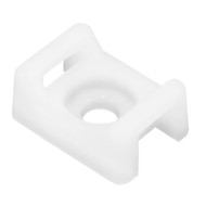 100PACK Pacer Screw Down Cable Tie Mount #10 Screw Mount Method Natural Color