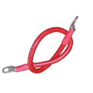 Ancor Battery Cable 2 AWG 34mm Wire 3/8" (9.5mm) Stud Red 18"(45.7cm) 189141