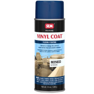 SEM Coat Ultra Blue 12oz flexible aerosol coating f vinyl plastic M25033 Boat