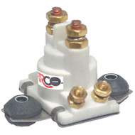 Arco Outboard Solenoid w/Flat Isolated Base & White Housing SW097 Marine