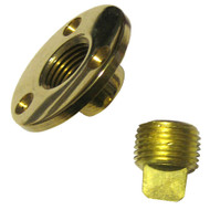 Perko Garboard Drain & Drain Plug Assy Cast Bronze/Brass USA 0714DP1PLB Boat