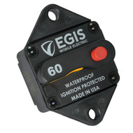 Egis 60A Panel Mount Circuit Breaker 285 Series 4706-060 Boat Sailboat Marine