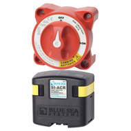 Blue Sea 7650 Add-A-Battery  2 banks 120A SI ACR charging relay  Boat Marine