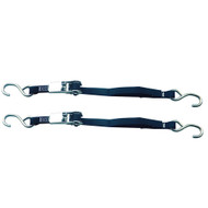 Rod Saver Stainless Steel Ratchet Tie-Down 1"x4' Pair SSRTD4 Boat Sailboat Marine