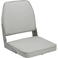 Attwood Swivl-Eze Low Back Padded Flip Seat Grey 98395GY Boat Sailboat Marine