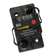 Egis 80A Surface Mount Circuit Breaker 285 Series 4703-080 Boat Sailboat Marine