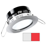 i2Systems Apeiron PRO A503 3W Spring Mount Light Round Cool White-Red  Boat Marine