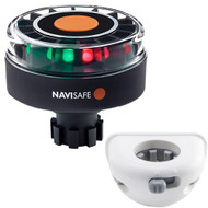 Navisafe Navilight Tricolor 2NM w/Navibolt Base & Vertical Mount White 342KIT6
