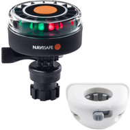 Navisafe Navilight 2NM Tricolor w/Navimount Base & Vertical Mount White 340KIT6