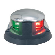 Perko Bi-Color LED Horizontal Mount Chrome Plated Zinc 0647DP0CHR Boat Marine