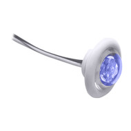 Innovative Lighting LED Bulkhead/Livewell Light "Shortie" Blue LED 011-2540-7