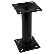 Wise Steel Seat Pedestal 13" high Black powder ABYC  8WD1250 Boat Sailboat Marine