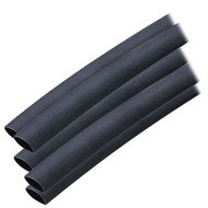 Ancor Adhesive Lined Heat Shrink Tubing (ALT) 3/8"x12" 5-Pack Black 304124 Boat