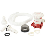 Attwood Tsunami MK2 T500 Manual Bilge Pump 500GPH 12V Installation Kit 5614-7