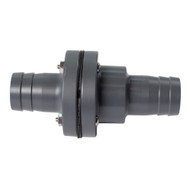 FATSAC 1-1/8" Barbed In-Line Check Valve w/O-Rings for Auto Ballast System W755
