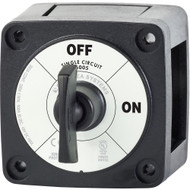 Blue Sea 6005200 Battery Switch Single Circuit ON-OFF Black 6005200 Boat Marine