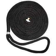New England Ropes 3/4" Double Braid Dock Line Black 25' Docking Boat Marine