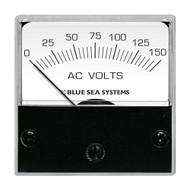 Blue Sea 8244 AC Analog Micro Voltmeter 2" Face, 0-150 Volts AC 8244 Boat Marine