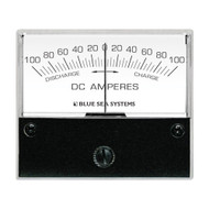 Blue Sea 8253 DC Zero Center Analog Ammeter 2-3/4" Face, 100-0-100 Amperes DC