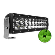 Black Oak Pro 3.0 Infrared Double Row LED Light Bar 10" 850nm Black 10IR-850