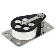 Schaefer Series 3 Flat Base/Alum Cheek/Delrin Sheave 303-09 Sailboat Marine