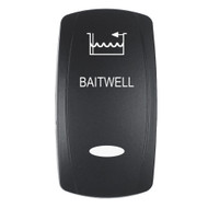 Pacer Actuator 'BAITWELL' for V Series Contura Switches Black Laser Etched  Boat