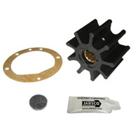 Jabsco 9 Blade Impeller Kit 3-3/4 Diam x 2-1/2"W Nitrile 1" Shaft 836-0003-P