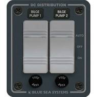 Blue Sea 8664 Contura 2 Bilge Pump Control Panel 8664 Electrical Boat Marine