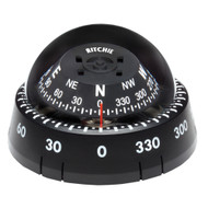 Ritchie XP-99 Kayaker Compass Surface Mount Black XP-99 Boat Sailboat Marine