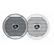 JENSEN 6.5" MSX65R Speaker White/Silver Grilles 75W MSX65R Boat Sailboat Marine