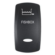 Pacer Actuator 'FISHBOX' for V Series Contura Switches Black Laser Etched  Boat