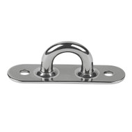Schaefer Stainless Steel Welded Pad Eye 2-1/4"Lx5/8"W 78-05 Sailboat Marine