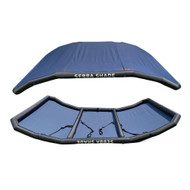 Sebba Shade 6x9 ft. Blue Sun Shade for Boats Up To 28' SS6X9BLU Boat Marine