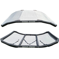 Sebba Shade 8x12 ft. Grey Sun Shade for Boats 26'+ SS8X12GRY Boat Sailboat Marine