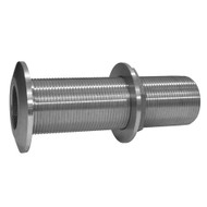 GROCO 1-1/2" Stainles Steel Extra Long Thru-Hull Fitting w/Nut THXL-1500-WS Boat