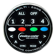 Shadow-Caster Round Zone Controller 4 Channel Remote for MZ-LC or SCM-LC  Marine