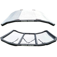 Sebba Shade 8x12 ft. White Sun Shade for Boats 26'+ SS8X12WHT Sailboat Marine