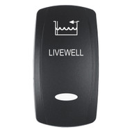 Pacer Actuator 'LIVEWELL' for V Series Contura Switches Black Laser Etched  Boat