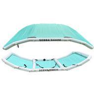 Sebba Shade 8x12 ft. Seafoam Sun Shade for Boats 26'+ SS8X12SFM Boat Marine