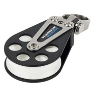 Schaefer Single Aluminum Block 51mm Sheave 504-05 Boat Sailboat Marine