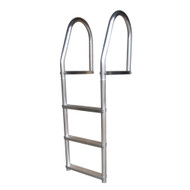 Dock Edge Fixed Eco Weld Free Aluminum 3-Step Dock Ladder 2073-F Boat Marine