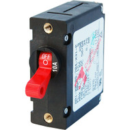 Blue Sea 7205 AC / DC Single Pole Magnetic World Circuit Breaker 10 Amp  Marine